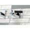 Kingston Brass KS6041DKL Wall Mount Tub Faucet, Polished Chrome KS6041DKL - alternate 4